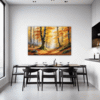 Autumn Beech Elegance Dining Room Demo