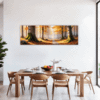 Autumn Beech Elegance Dining Room Demo