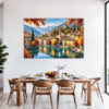 Autumn Italian Village Dining Room Demo