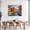 Autumn Italian Village Dining Room Demo