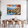 Autumn Italian Village Dining Room Demo