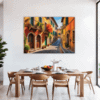 Autumn Italian Village Dining Room Demo