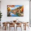 Autumn Italian Village Dining Room Demo