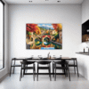 Autumn Italian Village Dining Room Demo