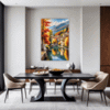 Autumn Italian Village Dining Room Demo