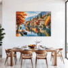 Autumn Italian Village Dining Room Demo