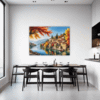 Autumn Italian Village Dining Room Demo