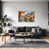 Autumn Italian Village Living Room Demo