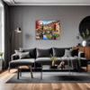Autumn Italian Village Living Room Demo