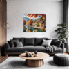 Autumn Italian Village Living Room Demo