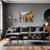 Autumn Italian Village Living Room Demo