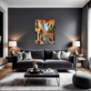 Autumn Italian Village Living Room Demo