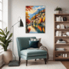 Autumn Italian Village Living Room Demo