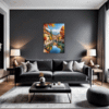 Autumn Italian Village Living Room Demo