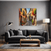 Autumn Italian Village Living Room Demo