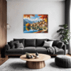 Autumn Italian Village Living Room Demo