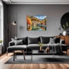 Autumn Italian Village Living Room Demo