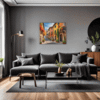 Autumn Italian Village Living Room Demo