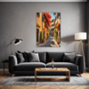 Autumn Italian Village Living Room Demo