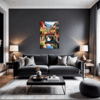 Autumn Italian Village Living Room Demo