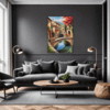Autumn Italian Village Living Room Demo