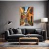 Autumn Italian Village Living Room Demo