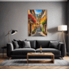 Autumn Italian Village Living Room Demo