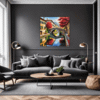 Autumn Italian Village Living Room Demo