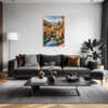 Autumn Italian Village Living Room Demo