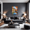 Autumn Italian Village Living Room Demo