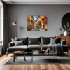 Autumn Italian Village Living Room Demo