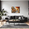 Autumn Italian Village Living Room Demo