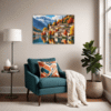 Autumn Italian Village Living Room Demo