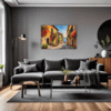Autumn Italian Village Living Room Demo