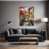 Autumn Italian Village Living Room Demo