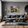 Autumn Italian Village Living Room Demo