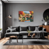 Autumn Italian Village Living Room Demo