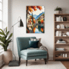 Autumn Italian Village Living Room Demo