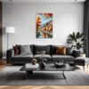 Autumn Italian Village Living Room Demo