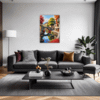 Autumn Italian Village Living Room Demo