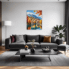 Autumn Italian Village Living Room Demo