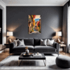 Autumn Italian Village Living Room Demo