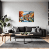 Autumn Italian Village Living Room Demo