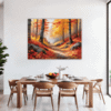 Autumn Maple Vista Dining Room Demo