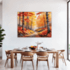 Autumn Maple Vista Dining Room Demo