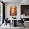 Autumn Maple Vista Dining Room Demo