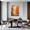 Autumn Maple Vista Dining Room Demo