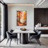 Autumn Maple Vista Dining Room Demo