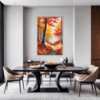Autumn Maple Vista Dining Room Demo