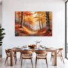 Autumn Maple Vista Dining Room Demo